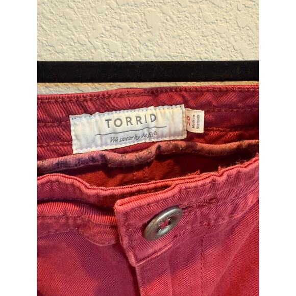Torrid We Swear by the Fit Jeans in Red size 20 - Picture 2 of 3